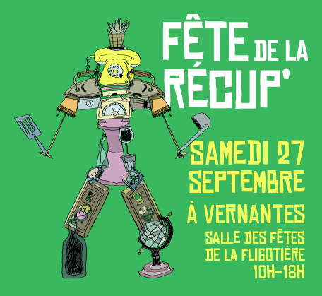 Fête de la récup 27 septembre Vernantes