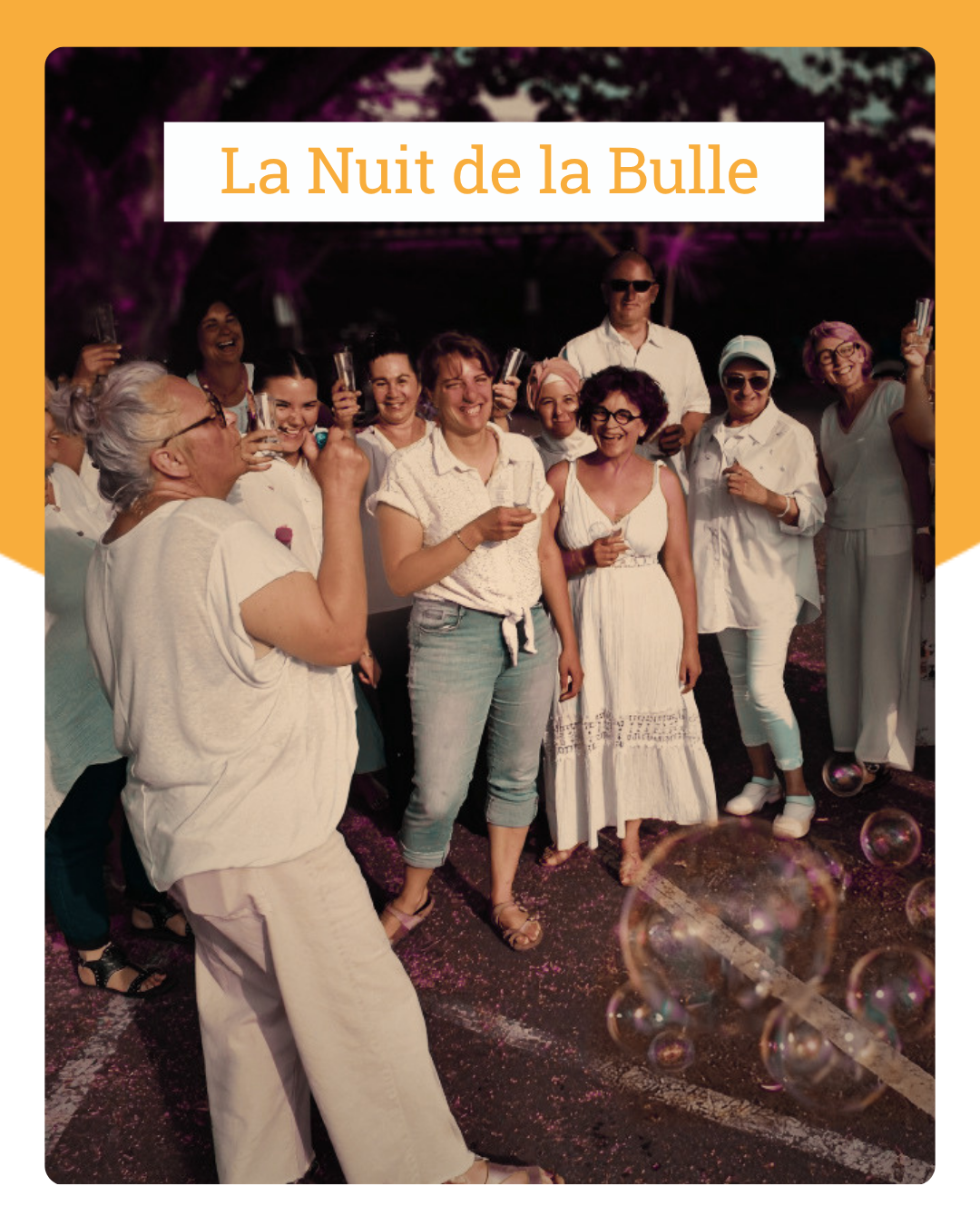 tenue blanche Nuit de la Bulle Saumur